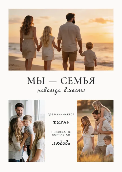 Постер «Мы — семья»
